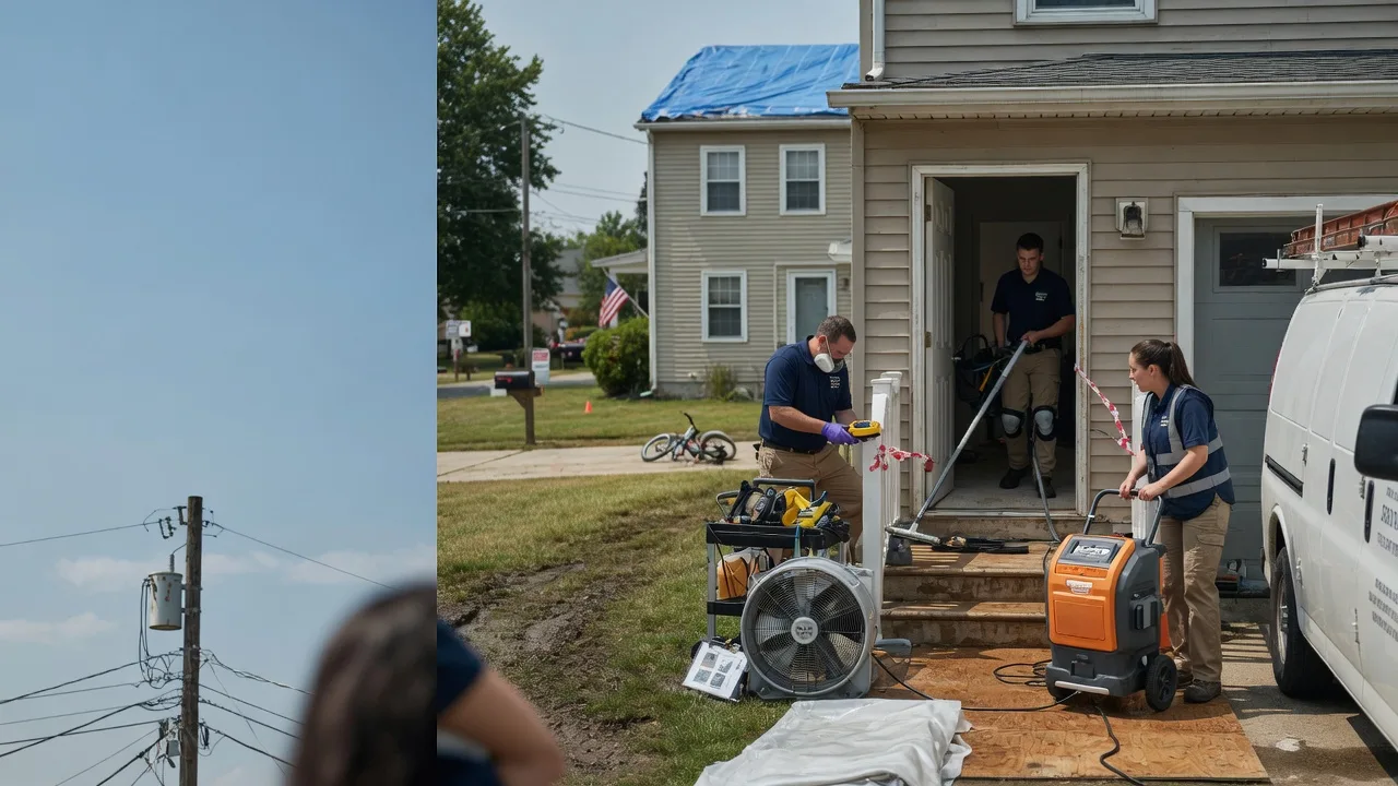 Water Damage Repair in Franklin, OH near me